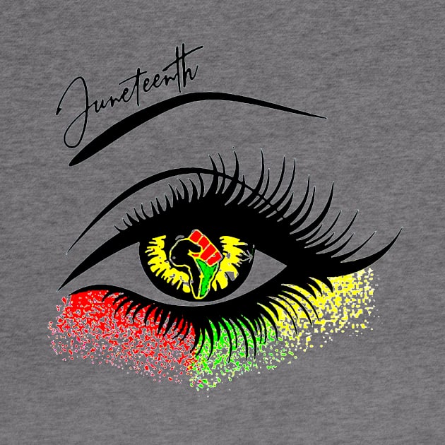 Bright Eyes Juneteenth by ryu_design